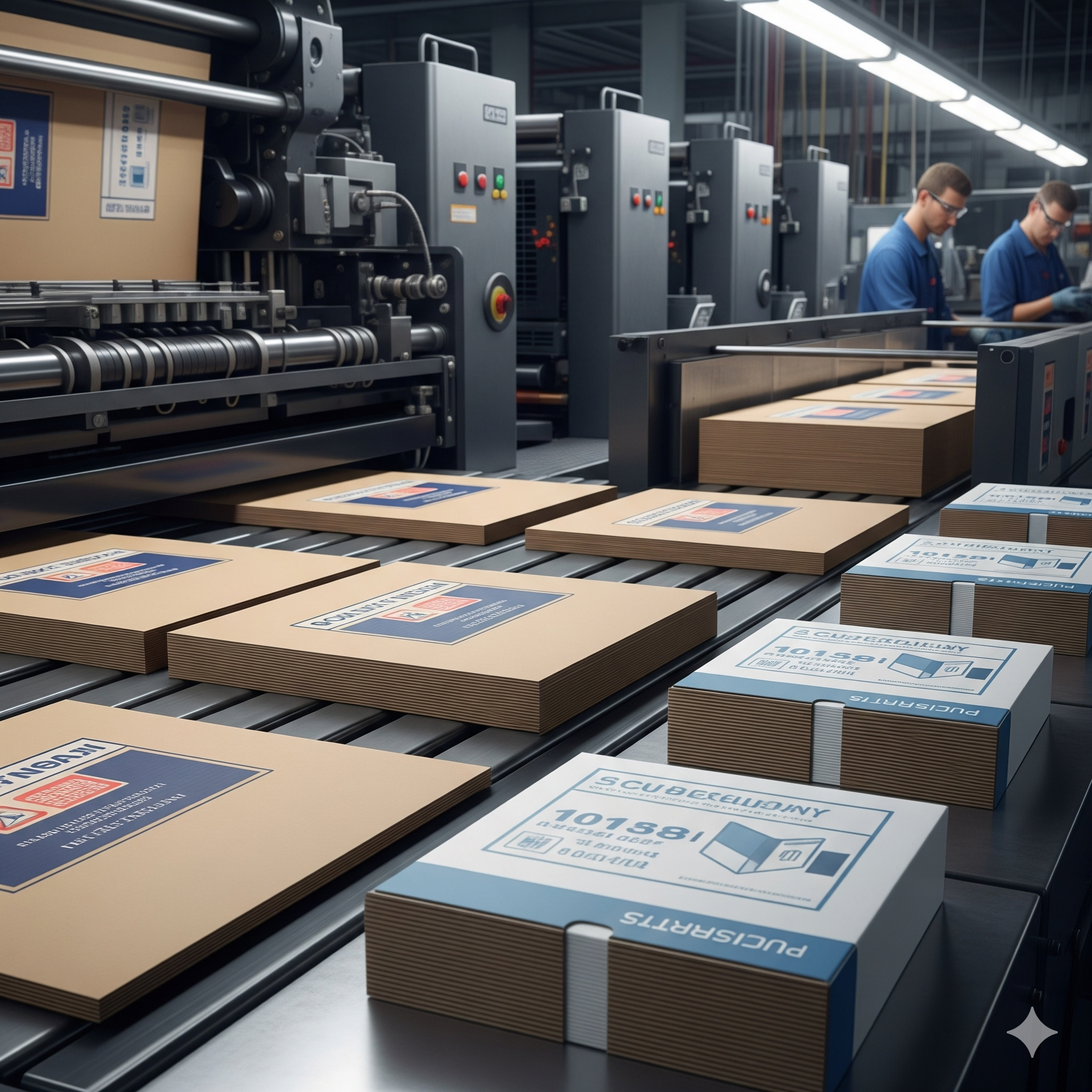Box Offset Printing 3D
